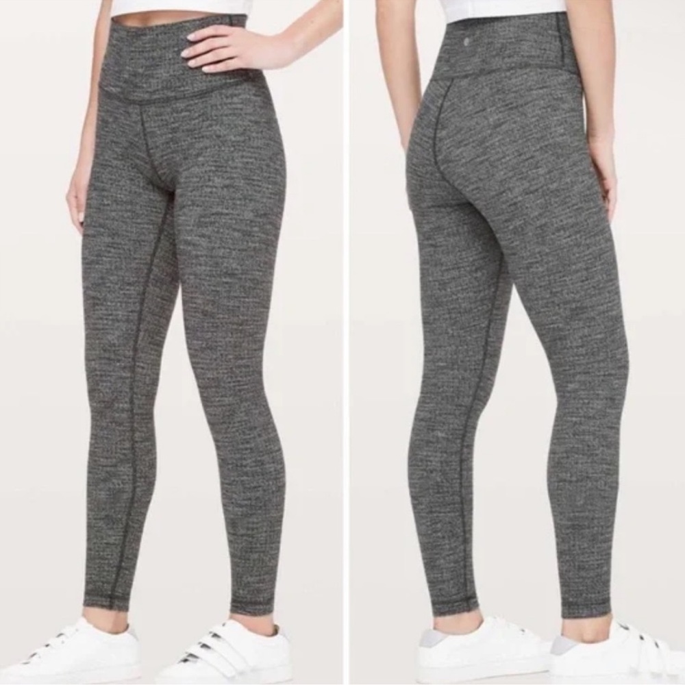 Lululemon Wunder Under High-Rise Tight
Luon Variegated Knit Leggings Heather